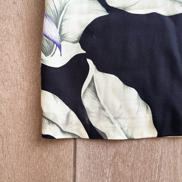 VTG Tommy Bahama Womens Silk Hawaiian Maxi Dress Size 2 Floral Tropical Resort - Picture 9 of 9